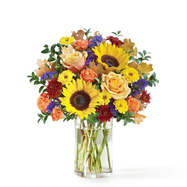 Ramos con girasoles